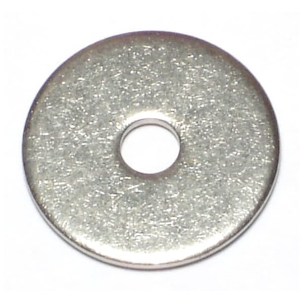 Midwest Fastener Fender Washer, For Screw Size #8 , Steel Zinc Plated Finish, 40 PK 61162 - main